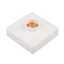 Square E27 Socket Base LED Light Lamp Holder Light Bulb Holder Adapter Holder Converter,AC 220V-250V