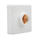 Square E27 Socket Base LED Light Lamp Holder Light Bulb Holder Adapter Holder Converter,AC 220V-250V