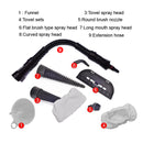 Powerful Handheld Steam Cleaner Electric Steamer Pot Pressurized Steamer & 9 Accessories, Window Floor Carpet Wall Cleaner