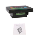 Tempered Glass Touch Panel Wall Switch RGB LED Dimmer Controller for Strip Light Rope Lights DC12~24V