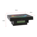 Tempered Glass Touch Panel Wall Switch RGB LED Dimmer Controller for Strip Light Rope Lights DC12~24V