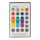 220V High Voltage LED Light Strip Light Controller RGB LED RF Remote Control with Music Modes- EU Plug