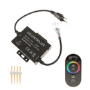 LED Light Strip RGB LED Remote Controller Dimmer, with Touch Sensor Screen 220V EU Plug