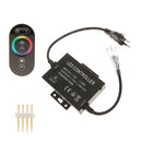 LED Light Strip RGB LED Remote Controller Dimmer, with Touch Sensor Screen 220V EU Plug