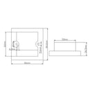 Wall Mounted Touch Sensor Type Light Switch LED Dimmer Switch LED Light Controller DC12 -24V 8A