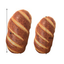 Creative Simulation Plush Bread Shape Pillow Plush Nap Cushion Pet Cat Toy Size L