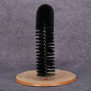 Multi-purpose Pet Cat Arch Groomer Massager Brush with Scratching Board Pad