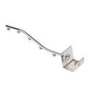 25*25 Iron Hanger Row Five Beads hanging hats scarfs coats bags for Square Tube Hooks and Hangers Storage