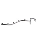 25*25 Iron Hanger Row Five Beads hanging hats scarfs coats bags for Square Tube Hooks and Hangers Storage
