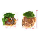 Resin Moss House Ornament for Aquarium Fish Tank Aquascaping Decoration