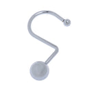 12 Pieces Heavy Duty Shower Curtain Ring Hook Bathroom Drape Panel Holder Hanger