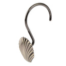 12pcs/Set Shower Curtain Hooks Zinc Alloy Shell Slide Bathroom Decoration Hot