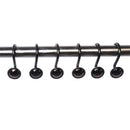 Old Rome Fashion Jewelry Shape Shower Curtain Ring Hook Hanger Set of 12Pcs