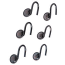 Old Rome Fashion Jewelry Shape Shower Curtain Ring Hook Hanger Set of 12Pcs