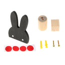 Pretty Rabbit Wall Mounted Hook MDF Material Hanger Home Organization Decor