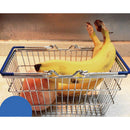 Wire Household Storage Pantry Organiser Basket Kitchen Cabinet Cupboard Divider Blue