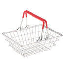 Wire Household Storage Pantry Organiser Basket Kitchen Cabinet Cupboard Divider Red