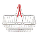Wire Household Storage Pantry Organiser Basket Kitchen Cabinet Cupboard Divider Red