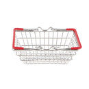 Wire Household Storage Pantry Organiser Basket Kitchen Cabinet Cupboard Divider Red