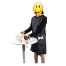 Waterproof Pet Dog Grooming Apron Groomer Apron with Big Pockets