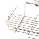 Non Rust Stainless Steel Bath Shower Suction Basket Caddy Bathroom Storage Tidy