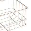 Non Rust Stainless Steel Bath Shower Suction Basket Caddy Bathroom Storage Tidy