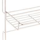 Non Rust Stainless Steel Bath Shower Suction Basket Caddy Bathroom Storage Tidy