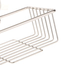 1Pcs Stainless Steel Bath Shower Storage Suction Basket Caddy Shelf for Kitchen Bathroom Organiser and Storage 38 x 13.7 x 6cm