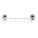 Suction Wall Door Hanger 6 Hooks Holder Rack for Bathroom Kitchen Bedroom