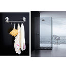 Suction Wall Door Hanger 6 Hooks Holder Rack for Bathroom Kitchen Bedroom