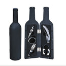 5Piece Wine Bottle Opener Accessories Set with Corkscrew, Pourer & Stopper