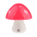 Cute Mushroom Design Wall Lamp LED Night Light with Auto Light Sensor Switch, EU Plug