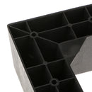 Plastic Corner Universal Furniture Legs Plinth Sofa Legs Furniture Protection Stand Feet 6x3inch