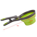 New Travel Camping Collapsible Dog Cat Pet Silicone Feeding Bowl Food Water Dish Feeder 237ml
