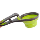New Travel Camping Collapsible Dog Cat Pet Silicone Feeding Bowl Food Water Dish Feeder 237ml