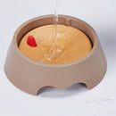 Pet Puppy Drinking Fountain Waterer Do Not Wet the Dog Cat Drinking Water Circle Pet Drinkers Cat and Dog Bowls