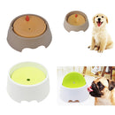 Pet Puppy Drinking Fountain Waterer Do Not Wet the Dog Cat Drinking Water Circle Pet Drinkers Cat and Dog Bowls