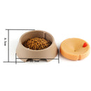 Pet Puppy Drinking Fountain Waterer Do Not Wet the Dog Cat Drinking Water Circle Pet Drinkers Cat and Dog Bowls