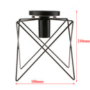 Unique M Shape Metal Ceiling Pendant Lampshade Chandelier Hanging Light Shade for Home Bar Cafe Restaurant Decoration, E27 Base
