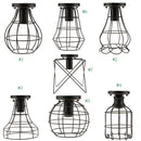 Unique M Shape Metal Ceiling Pendant Lampshade Chandelier Hanging Light Shade for Home Bar Cafe Restaurant Decoration, E27 Base