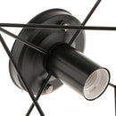 Unique M Shape Metal Ceiling Pendant Lampshade Chandelier Hanging Light Shade for Home Bar Cafe Restaurant Decoration, E27 Base