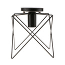 Unique M Shape Metal Ceiling Pendant Lampshade Chandelier Hanging Light Shade for Home Bar Cafe Restaurant Decoration, E27 Base