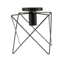 Unique M Shape Metal Ceiling Pendant Lampshade Chandelier Hanging Light Shade for Home Bar Cafe Restaurant Decoration, E27 Base
