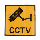 Fake CCTV Surveillance Dummy Security Camera LED Flashing Indoor/Outdoor Silver
