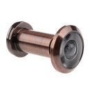 Adjustable 200Â° Wide Angle Peephole Door Viewer Peep Sight Hole Home Security Cooper