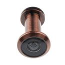 Adjustable 200Â° Wide Angle Peephole Door Viewer Peep Sight Hole Home Security Cooper