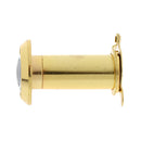Home Security 200 Degree 35-60mm Door Scope Viewer Peep Sight Hole (Golden Color)