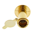 Home Security 200 Degree 35-60mm Door Scope Viewer Peep Sight Hole (Golden Color)