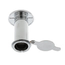 Adjustable 200Â° Wide Angle Peephole Door Viewer Peep Sight Hole Home Security Chrome Color