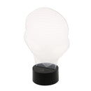 LED 3D Illuminated Outer Space Creature Illusion Light Desk Micro USB Lamp Night 7 Color Change
